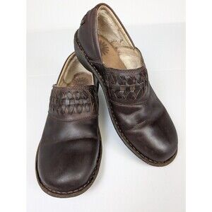 UGG Anila 1005427 Brown Slip-On Leather Casual Loafer Flat Shoes Women's US 8